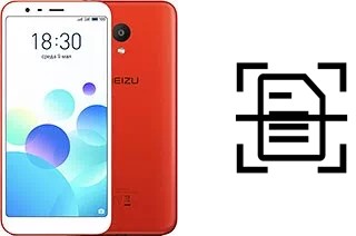 Scan document on a Meizu M8c