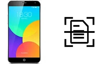 Scan document on a Meizu MX4