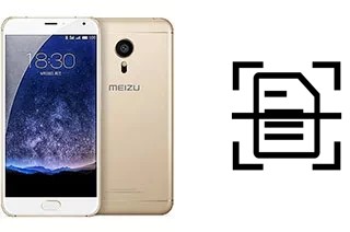 Scan document on a Meizu PRO 5