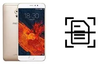 Scan document on a Meizu Pro 6 Plus 64GB