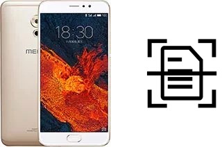 Scan document on a Meizu Pro 6 Plus