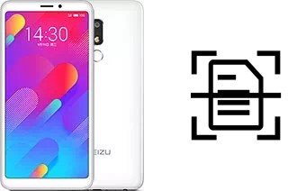 Scan document on a Meizu V8