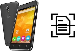 Scan document on a Micromax Canvas Blaze 4G Q400