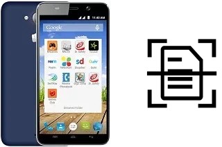 Scan document on a Micromax Canvas Play Q355