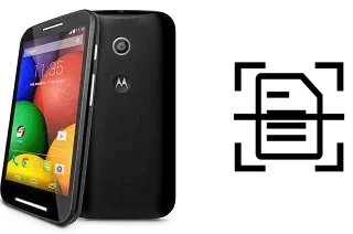 Scan document on a Motorola Moto E Dual SIM