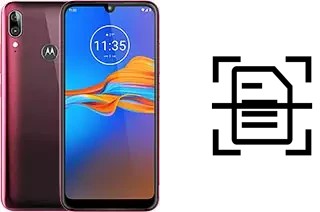Scan document on a Motorola Moto E6 Plus (2019)