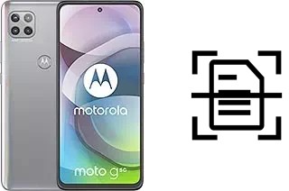 Scan document on a Motorola Moto G 5G