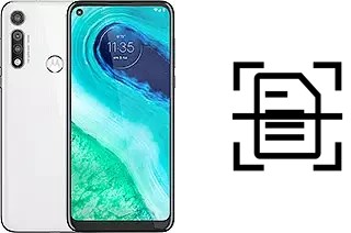 Scan document on a Motorola Moto G Fast