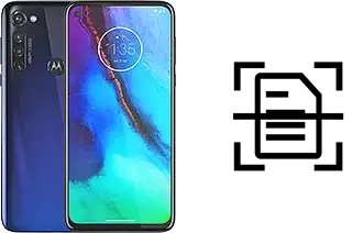Scan document on a Motorola Moto G Stylus