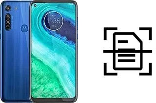 Scan document on a Motorola Moto G8