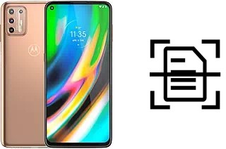 Scan document on a Motorola Moto G9 Plus