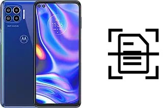 Scan document on a Motorola One 5G
