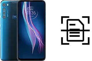 Scan document on a Motorola One Fusion+