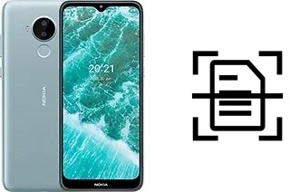 Scan document on a Nokia C30