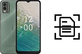 Scan document on a Nokia C32