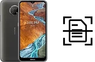 Scan document on a Nokia G300