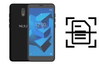 Scan document on a NUU Mobile A10L