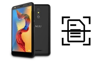 Scan document on a NUU Mobile A11L