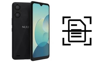 Scan document on a NUU Mobile A23 PLUS