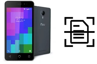 Scan document on a NUU Mobile A3