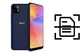 Scan document on a NUU Mobile A9L