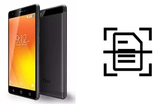 Scan document on a NUU Mobile M3