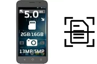 Scan document on a NUU Mobile X4