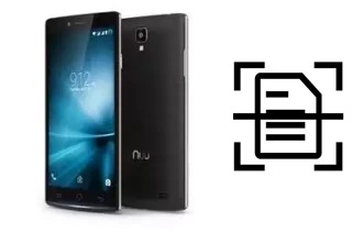 Scan document on a NUU Mobile Z8