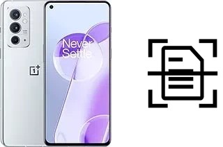 Scan document on an OnePlus 9RT 5G