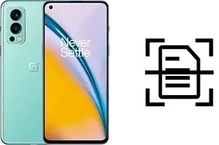 Scan document on an OnePlus Nord 2 5G