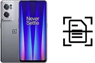 Scan document on an OnePlus Nord CE 2 5G