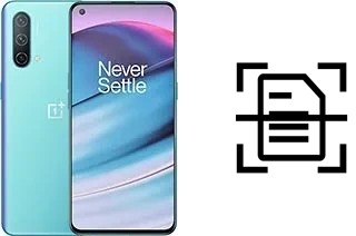 Scan document on an OnePlus Nord CE 5G