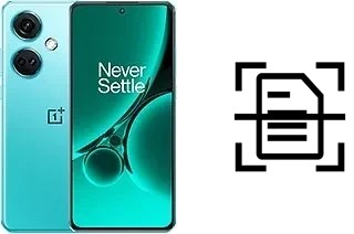 Scan document on an OnePlus Nord CE3