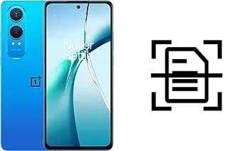 Scan document on an OnePlus Nord CE4 Lite