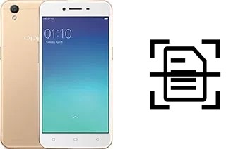 Scan document on an Oppo A37