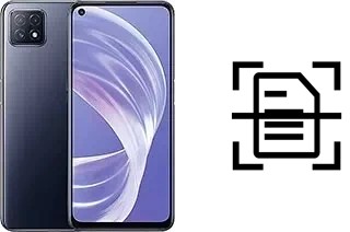 Scan document on an Oppo A73 5G