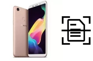 Scan document on an Oppo A73s