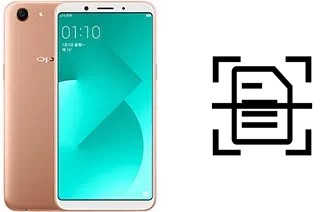 Scan document on an Oppo A83