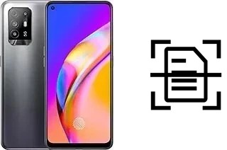 Scan document on an Oppo Reno5 Z