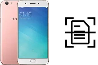 Scan document on an Oppo F1s