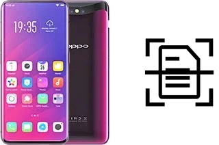 Scan document on an Oppo Find X