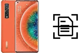 Scan document on an Oppo Find X2 Pro