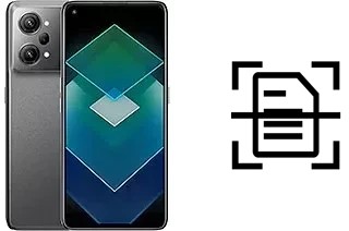 Scan document on an Oppo K10 Pro