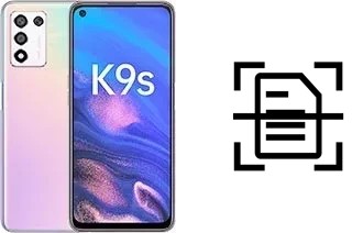 Scan document on an Oppo K9s