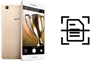 Scan document on an Oppo R7s