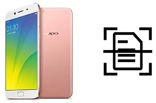 Scan document on an Oppo R9s