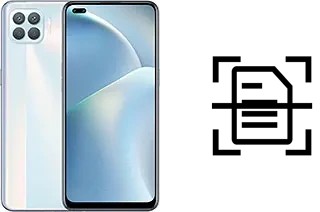 Scan document on an Oppo Reno4 F