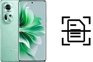 Scan document on an Oppo Reno11