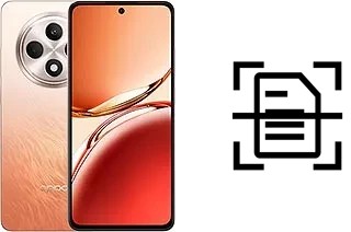 Scan document on an Oppo Reno12 F