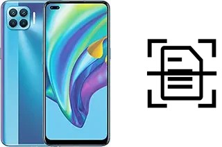 Scan document on an Oppo Reno4 Lite